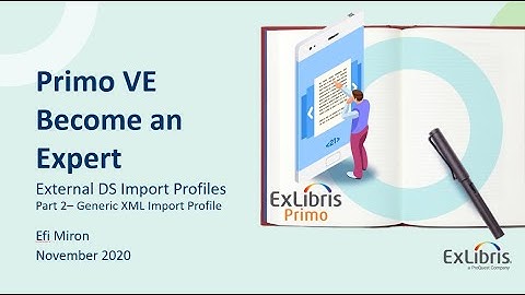 Go VE - Become an Expert: Import External Generic XML Data Sources
