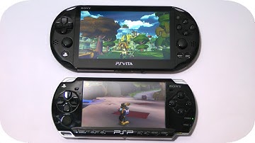 PS Vita Ratchet and Clank Trilogy vs. PSP Ratchet and Clank Size Matters Gameplay