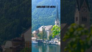 Most beautiful city in Europe | Hallstatt Austria | #travel #europe #lake #nature #peaceful #calm