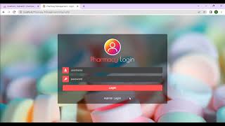 Pharmacy Management System using PHP