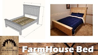 DIY : Farmhouse bed (Full size)