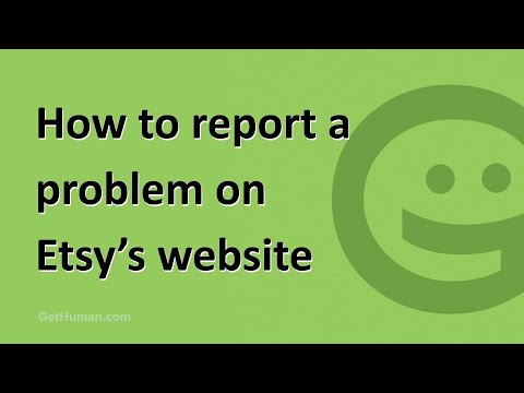 How to get customer help on Etsy's website