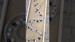 ASMR Marble Run Race color Full Marble