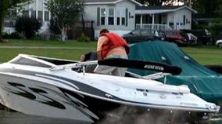 Four Winns H200 SS Idle