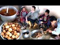 Making Panipuri And enjoying together in the village || Nepali village kitchen ||