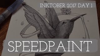 INKTOBER 2017 - Day 1 [ SttufedEyepatch ] SWIFT