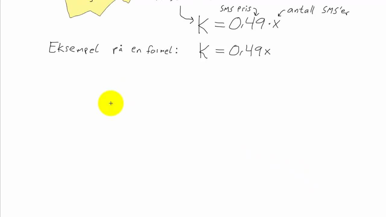 Matematikk 1P - 025 - Formler