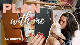 Information Sunday Plan With Me: Paper Planner + Claude Weekly Plan Update