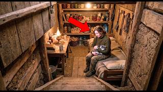 She Built Her Tiny Shelter Underground — Until the Blizzard Made It the Only Safe Place