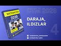 DTM 2020 Matematika (4-dars) Daraja, Ildizlar / ГЦТ 2020 Математика, Корни и Степени