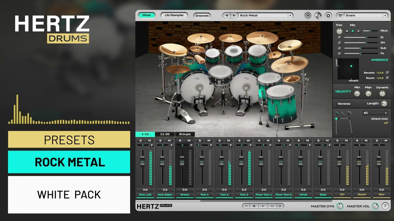 WHITE Pack drum samples