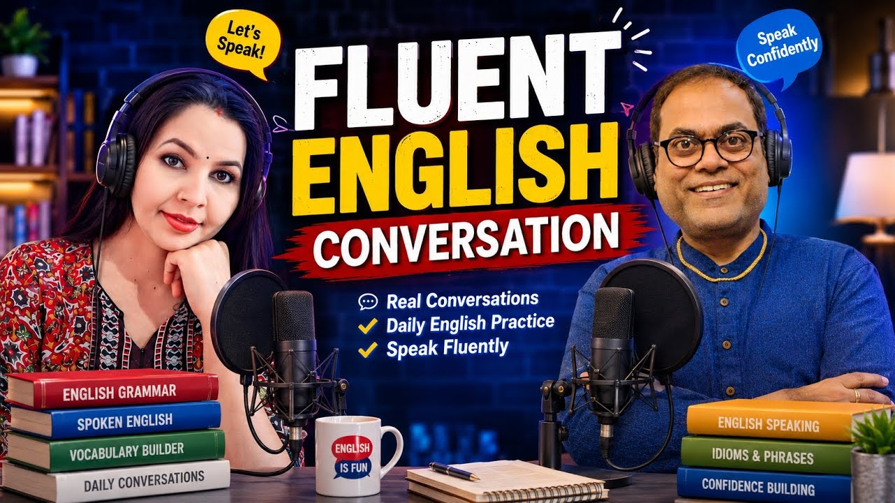 Fluent English conversation #English - YouTube