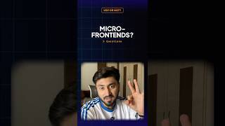 Micro-frontends: The Hidden Cost ⚛️ Why Most Teams Should Avoid #React #WebDev