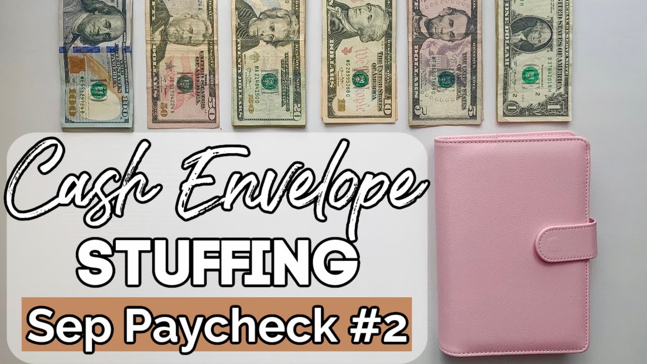 CASH ENVELOPE STUFFING | September 2020 Budget | Paycheck #2 | Budget With Me
