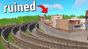 I Placed 1000 Walls Around Outpost