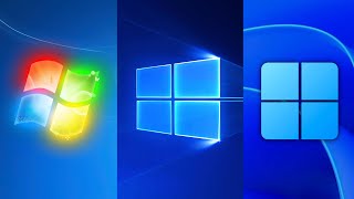 Windows 7 vs 10 vs 11 Icons! Resimi