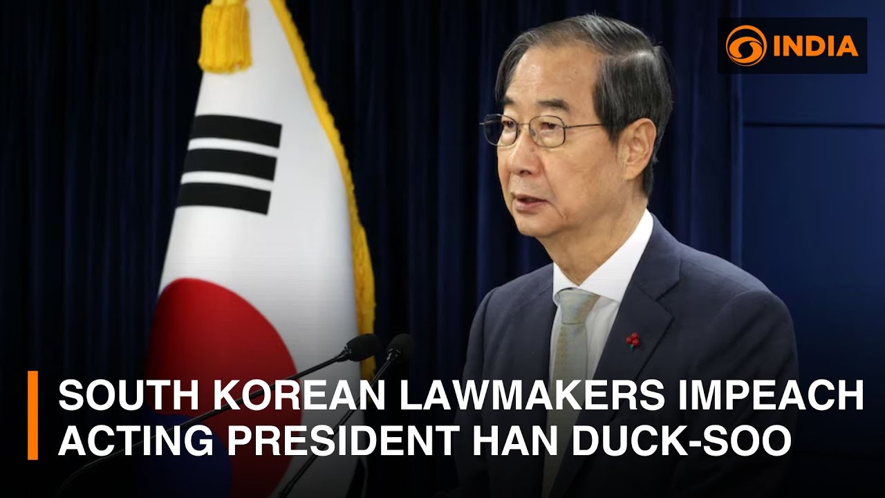 South Korean lawmakers impeach acting president Han Duck-soo