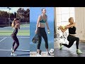 Maria Sharapova Amazing Workout and Practice 2018