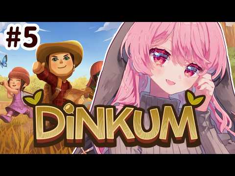【DiNKUM】＃5  深部掘削と農場作り！🐇【玉響ユラ/Vtuber】