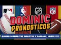 🔥 ¡BIENVENIDOS A DOMINIC PRONÓSTICOS! 🔥 #MLB #NBA #NHL #NFL #FUTBOL