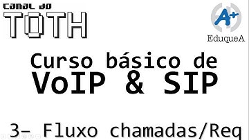 Curso de VoIP e SIP Básico - Aula 3 - Fluxo de Chamada e Requisições - EduqueA