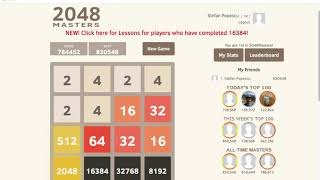 2048 - 840,076 points screenshot 3