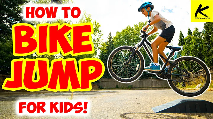 How to JUMP a BIKE!! - (For Kids!)