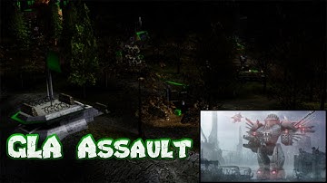 C&C Contra X Beta Cybernetics Generals Challenge #7 vs GLA Assault General [Hard]