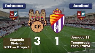 PONTEVEDRA C.F. 3 - 1 REAL VALLADOLID PROMESAS | Segunda RFEF