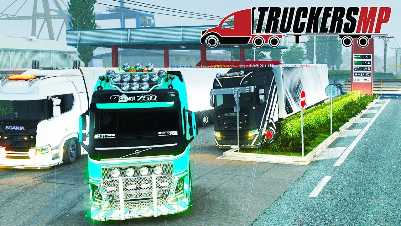 Амеба за Рулем - ETS2MP играю на Gigabyte GeForce RTX 3060 Ti