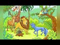 The blue jackal story in english || English stories for children