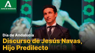 Jesús Navas, Hijo Predilecto de Andalucía