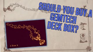 Should YOU buy a GEM deckbox or sleeves