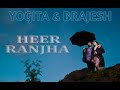 Yogita  brajesh west prewedding couple 2023present by studio patidar