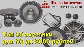 видео: Топ 10 акустики для SQ до 8000 рублей картинка: Топ 10 акустики для SQ до 8000 рублей