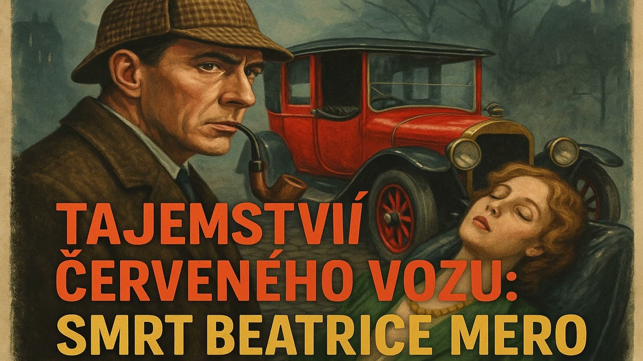 Tajemství červeného vozu: Smrt Beatrice Mero - Sherlock Holmes Audiokniha CZ