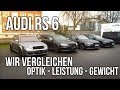 LEVELLA | Audi RS6 C5 + C6 + C7 + C8 | Wir Vergleichen - Optik | Leistung | Gewicht