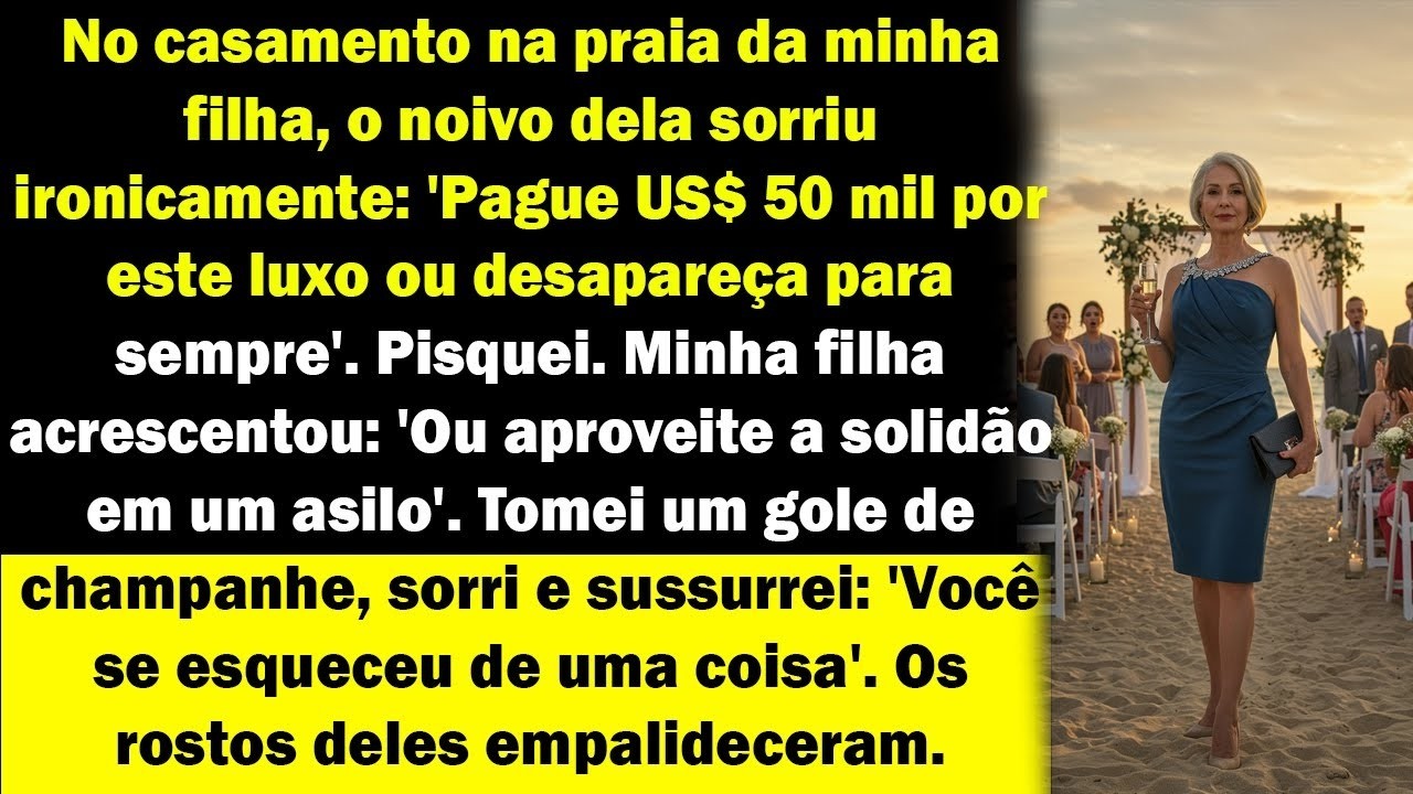 Ele pediu US$ 50 mil para se casar com minha filha — mas eu só sorri… e mudei tudo com uma frase