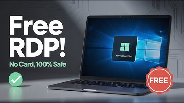 How I Got Free Windows RDP – No Card, No Limits (100% Safe)