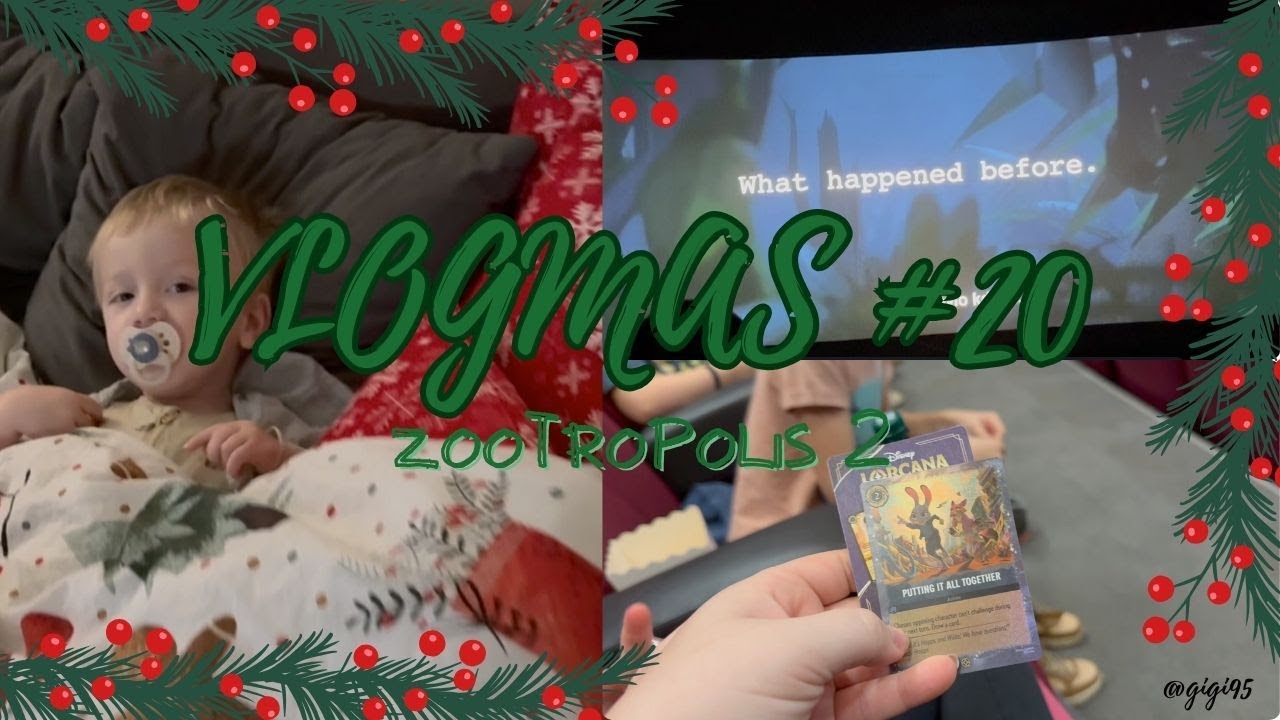 🎄Vlogmas #20 | Kino - Zootropolis 2 🎄
