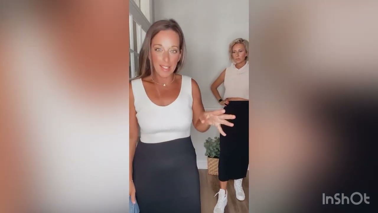 Sera Knit Ribbed Skirt