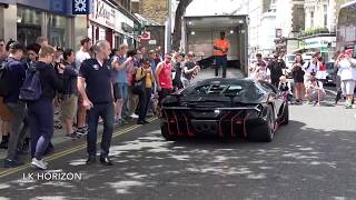 25Million Lamborghini Centenario CAUSES CHAOS in London