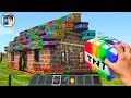 Minecraft in Real Life POV TNT HOUSE in Realistic Minecraft RTX Animation 創世神第一人稱真人版