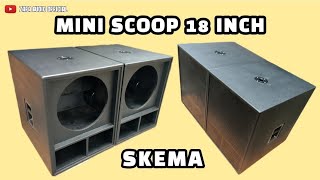 tutorial membuat box mini scoop 18 inch