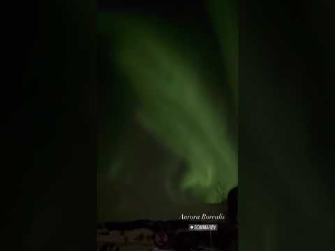 Ο Γιώργος Καπουτζίδης είδε το Βόρειο Σέλας στη Νορβηγία