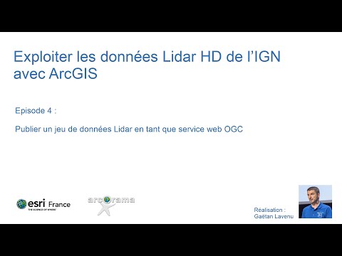 Exploiter les données Lidar HD IGN avec ArcGIS - Episode 4