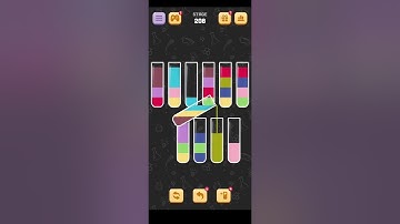Water Sort Quest Level 208 Walkthrough Solution Android/iOS