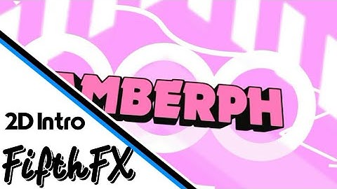 [2D Intro] Amber PH • Made On Android 100%