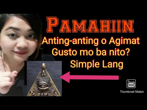 Video: Paano Gumawa Ng Anting-anting