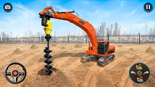 Drilling Machine Operator -  Highway Construction Game - Android Gameplay screenshot 4